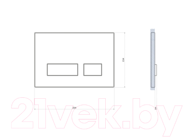 Изображение товара Унитаз подвесной с инсталляцией Керамин Трент R + S-IN-MZ-LINK_PRO + P-BU-MOV/Blg/Gl