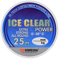 

Леска монофильная Siweida, Ice Clear 0.22мм 25м / 0078859