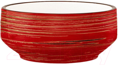 Суповая тарелка Wilmax WL-669238/A (красный)