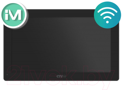 Монитор для видеодомофона CTV CTV-IM1030W Cloud 10 B
