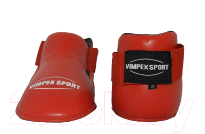 Защита стопы для единоборств Vimpex Sport ITF Foot / 4604 (M, красный)