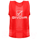 Манишка футбольная Givova Casacca Pro Allenamento / CT01 (L, красный) - 