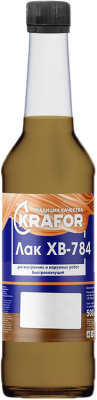 Лак Krafor ХВ-784 (500мл, сосна)