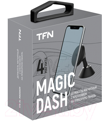 Держатель для смартфонов TFN MagicDash / TFN-HL-MAGDASH (черный)