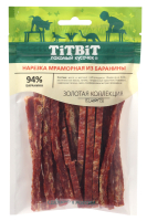 

Лакомство для собак TiTBiT, Золотая коллекция.Нарезка мраморная из баранины / 23389