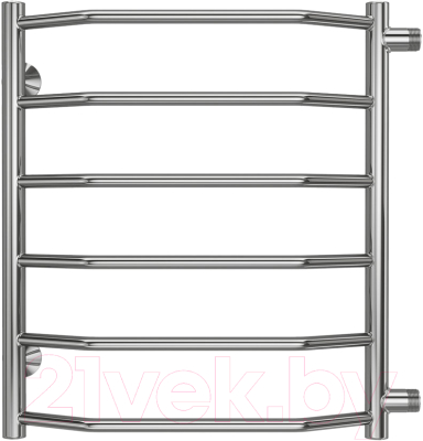 Полотенцесушитель водяной Terminus Виктория П6 500x600 (с боковым подключением 500)