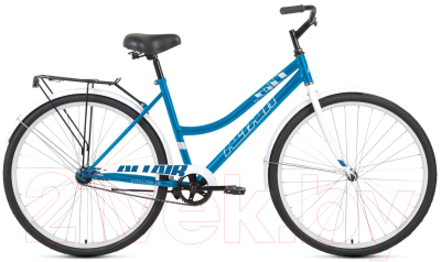 Велосипед Forward Altair City Low 28 2022 / RBK22AL28024 (19, голубой/белый)