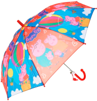 Зонт-трость Играем вместе Свинка Пеппа / UM45-PEPPA - 