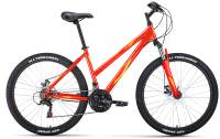 Велосипед Forward Iris 26 2.0 D 2022 / RBK22FW26740 (17, красный/желтый) - 