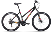 Велосипед Forward Iris 26 2.0 D 2022 / RBK22FW26739 (17, черный/розовый) - 