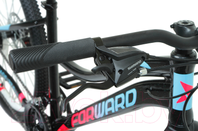 Велосипед Forward Jade 27.5 2.0 D 2022 / RBK22FW27753 (16.5, черный/розовый)