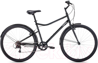 Велосипед Forward Parma 28 2022 / RBK22FW28760 (19, черный/белый)
