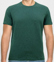 Футболка Alfa Man 6603 (р.170,176-108, темно-зеленый меланж) - 