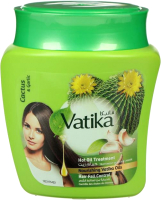 Маска для волос Dabur Vatika Naturals Hot Oil Treatment Hair Fall Control / 1865407 (500г) - 