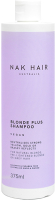 Оттеночный шампунь для волос Nak Blonde Plus Shampoo (375мл) - 