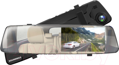 Автомобильный видеорегистратор SoundMax SM-DVR77FHD (черный)