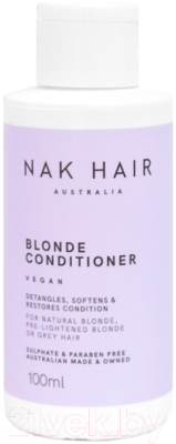 Тонирующая маска для волос Nak Blonde Conditioner (100мл)