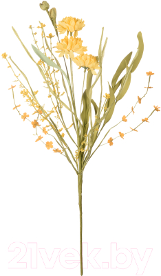 Искусственный цветок Вещицы Одуванчик полевой HDF21 (желтый)