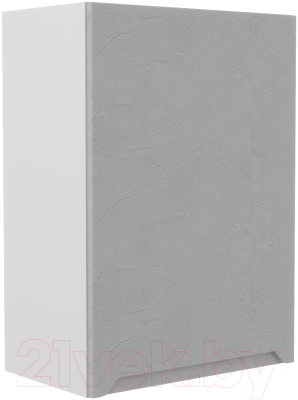 Шкаф навесной для кухни ДСВ Тренто П 500 правый (серый/серый)