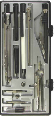 Изображение товара Готовальня Globus Technica / НЧ12-80-70 (12пр)