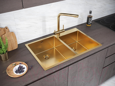 Мойка кухонная Paulmark PM237851-BG