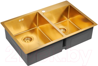 Мойка кухонная Paulmark PM237851-BG