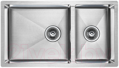 Мойка кухонная Paulmark PM227844-BS