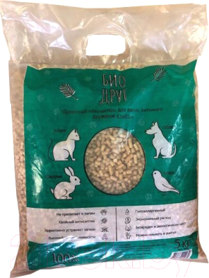 Изображение товара Наполнитель для туалета Линдэкспорт Био друг (5кг)