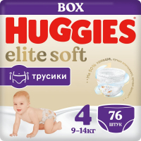 

Подгузники-трусики детские Huggies, Elite Soft Box 4
