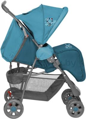 Детская прогулочная коляска Lorelli Star (Beige-Terracotta) - чехол для ног (цвет Blue Captain)