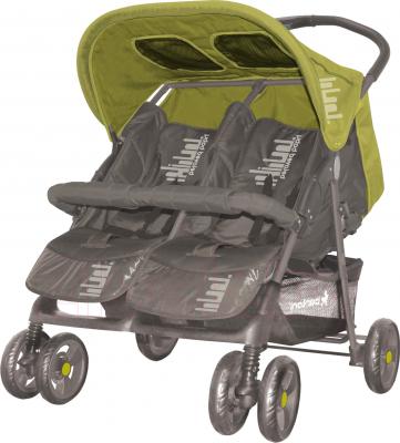 Детская прогулочная коляска Lorelli Twin (Apple Green) - общий вид
