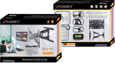 Кронштейн для телевизора Tuarex OLIMP-8001 (черный) - упаковка