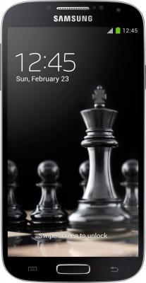 Смартфон Samsung I9505 Galaxy S4 (Black) - вид спереди