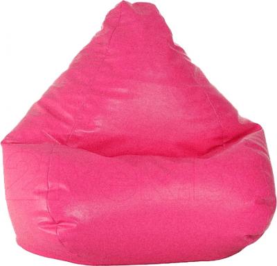 Бескаркасное кресло Baggy Груша Мега (розовое) - общий вид