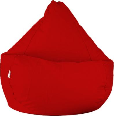 Бескаркасное кресло Baggy Груша Макси (бордовое) - общий вид