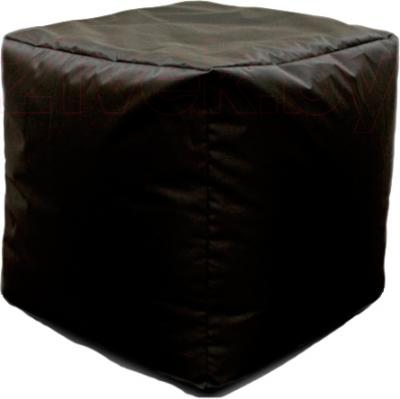Бескаркасный пуфик Baggy Кубик (черный) - общий вид