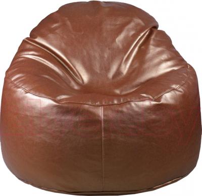 Бескаркасное кресло Baggy Персик (шоколадное-оттоман африка) - общий вид