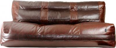 Бескаркасный диван Baggy Комфорт Макси (коричнево-бежевый) - общий вид