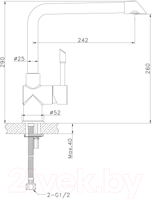 Смеситель LEMARK EXPERT LM5074S