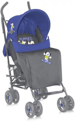 Детская прогулочная коляска Lorelli Fiesta 2014 Blue&Grey Puppies (10020731459) - чехол для ног