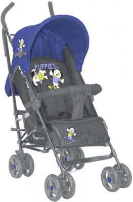 Детская прогулочная коляска Lorelli Fiesta 2014 Blue&Grey Puppies (10020731459) - общий вид