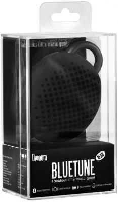 Портативная колонка Divoom Bluetune-BEAN (черный) - упаковка