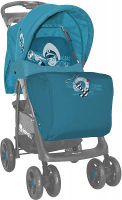 Детская прогулочная коляска Lorelli Foxy (Beige-Terracotta) - чехол для ног (цвет Blue Captain)