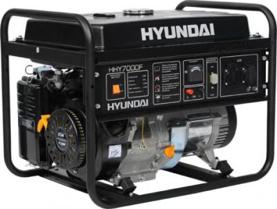 Бензиновый генератор Hyundai HHY7000F - общий вид