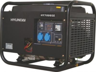 Бензиновый генератор Hyundai HY7000SE - общий вид