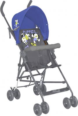 Детская прогулочная коляска Lorelli Light Blue-Gray Puppies (10020471459) - общий вид