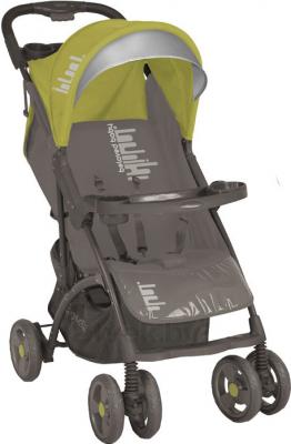 Детская прогулочная коляска Lorelli Smarty (Beige-Green Beloved Baby) - общий вид