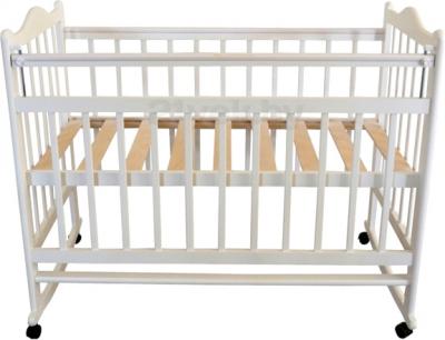 Детская кроватка Эстель 1 (белый) - общий вид