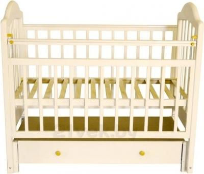 Детская кроватка Эстель 10 (слоновая кость) - общий вид