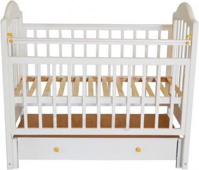 Детская кроватка Эстель 10 (Белая) - общий вид